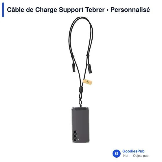 Câble de Charge Support personnalisable avec logo - Tebrer - Image 5