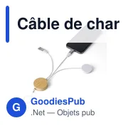 Câble de charge TPE Mei - Miniature 3