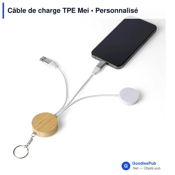 Câble de charge TPE Mei - Image 3