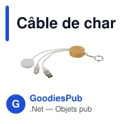 Câble de charge TPE Mei - Miniature 4