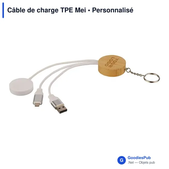 Câble de charge TPE Mei - Image 5