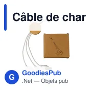 Câble de charge TPE Mei - Miniature 6