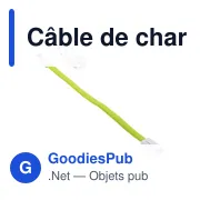 Câble de charge USB/Lightning personnalisable avec logo - Miniature 4