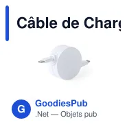 Câble de Charge Zapa RCS - Miniature 1