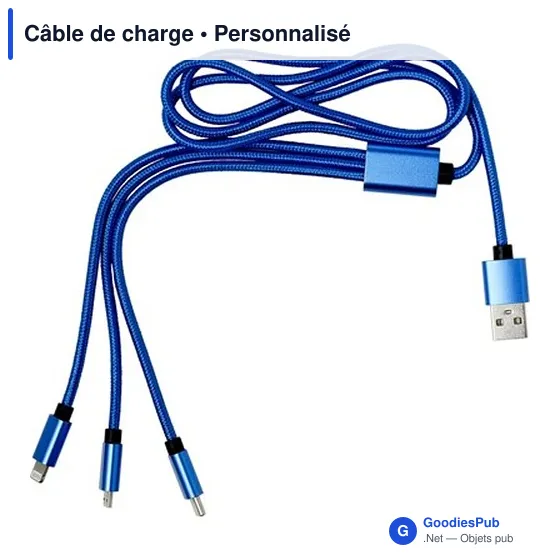Câble de charge personnalisable avec logo - ZKV970 - Image 12