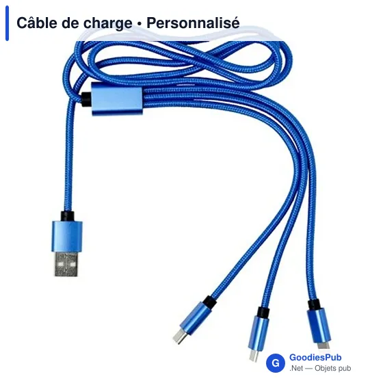 Câble de charge personnalisable avec logo - ZKV970 - Image 9