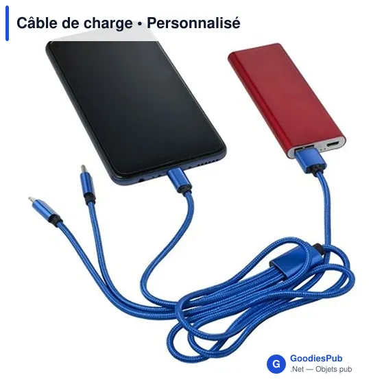 Câble de charge personnalisable avec logo - ZKV970 - Image 10