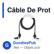 Câble De Protection Contre Le Piratage Gabbo - Miniature 1