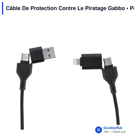 Câble De Protection Contre Le Piratage Gabbo - Image 4