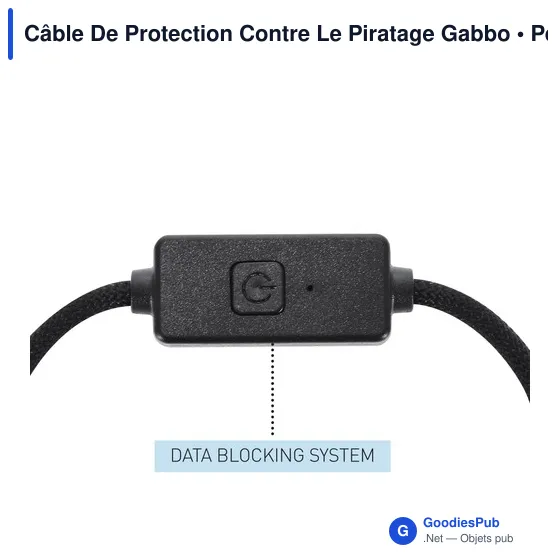 Câble De Protection Contre Le Piratage Gabbo - Image 5