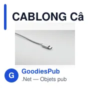 CABLONG Câble de charge 2 en 1 long - Miniature 4