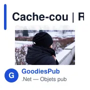 Cache-cou personnalisable Riti avec logo - 2 en 1 - Miniature 2