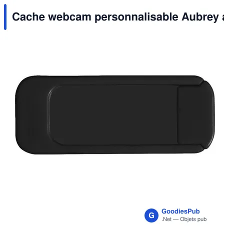 Cache webcam personnalisable Aubrey avec logo