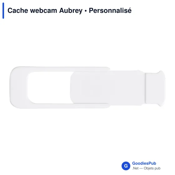 Cache webcam personnalisable Aubrey avec logo - Image 2