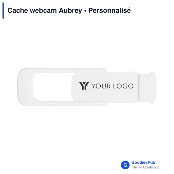 Cache webcam personnalisable Aubrey avec logo - Image 11