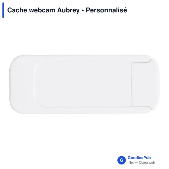 Cache webcam personnalisable Aubrey avec logo - Image 3