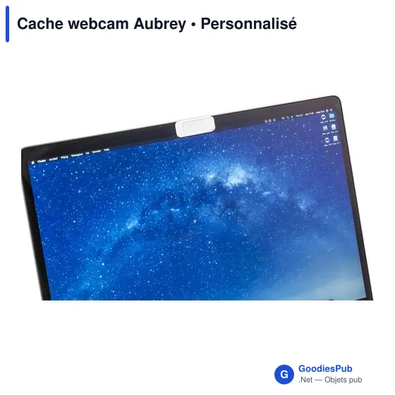 Cache webcam personnalisable Aubrey avec logo - Image 9