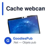 Cache webcam personnalisable Aubrey avec logo - Miniature 10