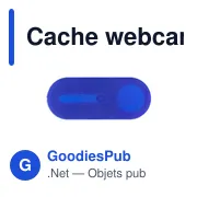Cache webcam | Marick - Miniature 2