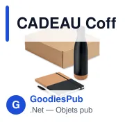 Coffret cadeau 3 pièces personnalisable avec logo - Miniature 1