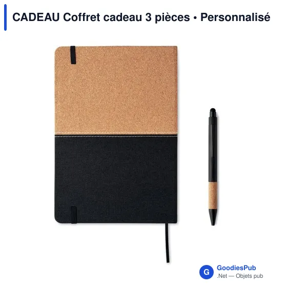 Coffret cadeau 3 pièces personnalisable avec logo - Image 11