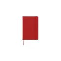 Variante Rouge - Cahier personnalisable en PU à pages pointillées avec logo - A5 papier FSC