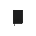 Variante Noir - Cahier personnalisable en PU à pages pointillées avec logo - A5 papier FSC