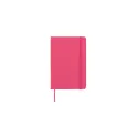 Variante Rose - Cahier personnalisable en PU à pages pointillées avec logo - A5 papier FSC
