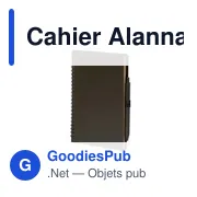Cahier Alanna - Miniature 1