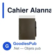 Cahier Alanna - Miniature 2