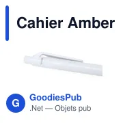 Cahier Amber - Miniature 3