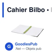 Cahier Bilbo - Miniature 12