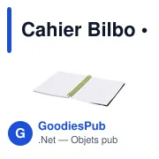 Cahier Bilbo - Miniature 4