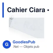 Cahier Ciara - Miniature 3