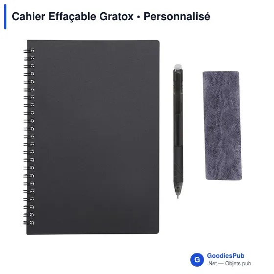Cahier Effaçable Gratox - Image 2
