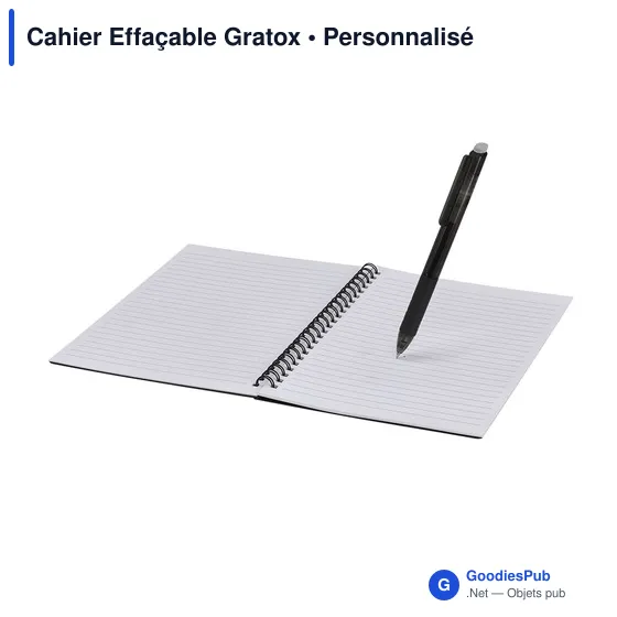 Cahier Effaçable Gratox - Image 3