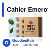 Cahier à anneaux personnalisable en carton recyclé avec logo - Miniature 7