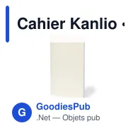 Cahier Kanlio - Miniature 1