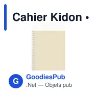Cahier Kidon - Miniature 6