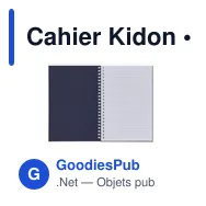 Cahier Kidon - Miniature 8