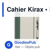 Cahier Kirax - Miniature 1