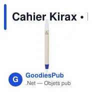 Cahier Kirax - Miniature 7
