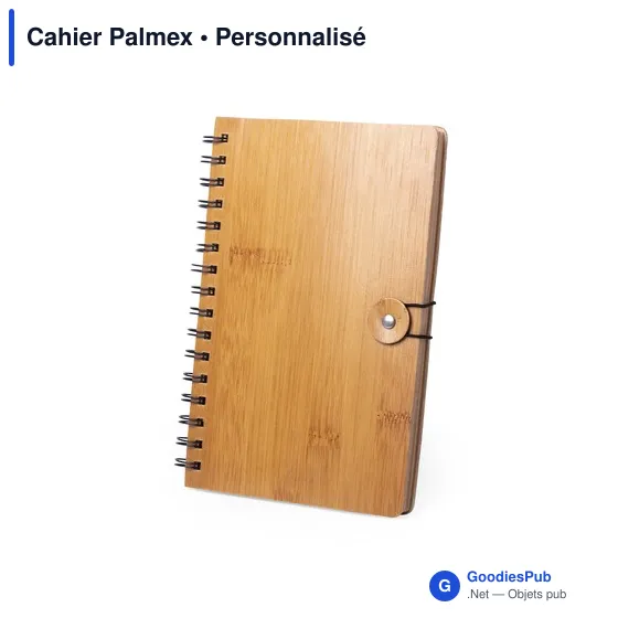 Carnet personnalisé avec logo pour entreprise - Ligne Nature - Image 1