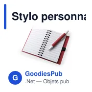 Stylo personnalisé en carton recyclé avec logo pour entreprise - Miniature 5