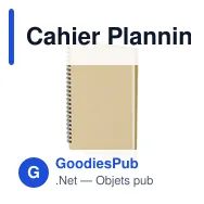 Cahier Planning Mensuel Celik - Miniature 3