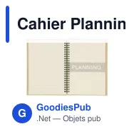 Cahier Planning Mensuel Celik - Miniature 5