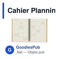Cahier Planning Mensuel Celik - Miniature 6