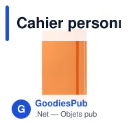 Cahier personnalisable A5 en R-PET et PU avec logo - R-PET A5 - Miniature 6