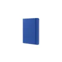 Variante Bleu - Cahier personnalisable A5 en R-PET et PU avec logo - R-PET A5