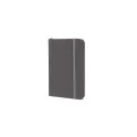Variante Gris - Cahier personnalisable A6 en R-PET et PU avec logo - R-PET A6